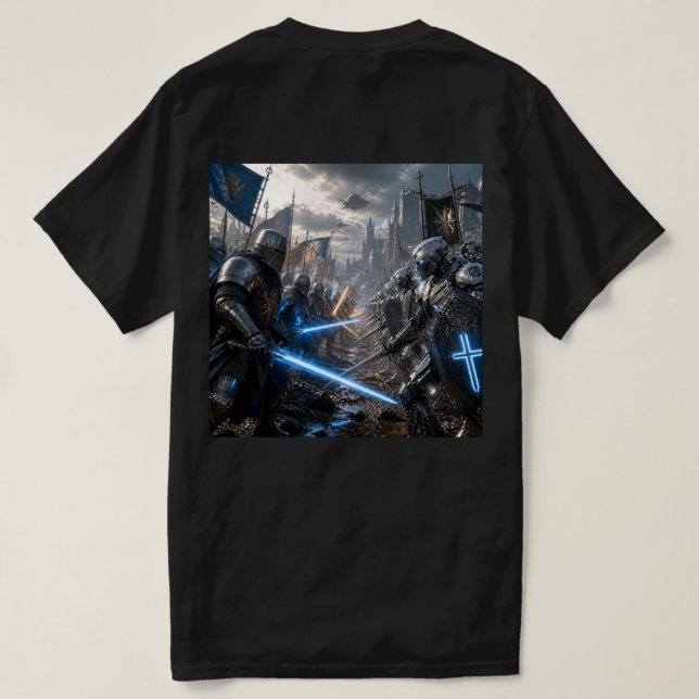 Camiseta Batalla Épica Revertida (Reverso del diseño)