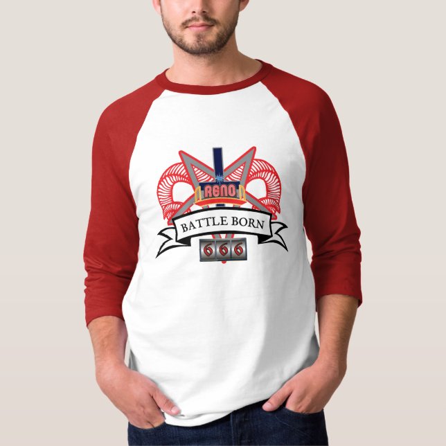 Camiseta Batalla nace de los satanistas - Nevada del Norte  (Anverso)