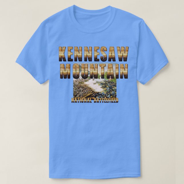 Camiseta Batalla Nacional de la Montaña Kennesaw TShirt (Diseño del anverso)