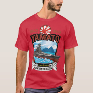Camiseta Batalla naval japonesa Yamato 