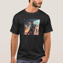Camiseta Batallas de viaje espacial - Elsa Watten - Astrowa