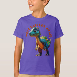 Camiseta Batallas épicas esperan: Aventura de dinosaurios