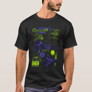Camiseta Batallas Sawblaze Battle Schematics
