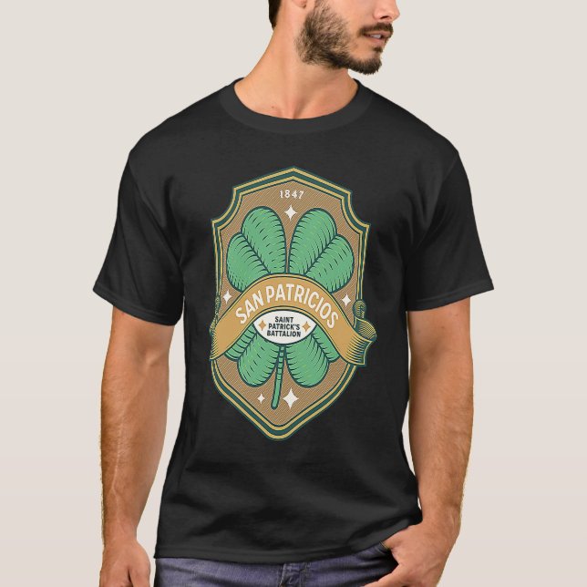Camiseta Batallón de San Patricio 1 (Anverso)