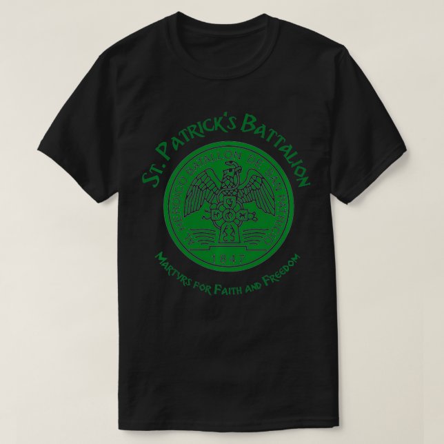 Camiseta Batallón San Patricios (Diseño del anverso)