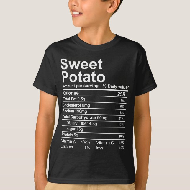 Camiseta batata dulce (Anverso)