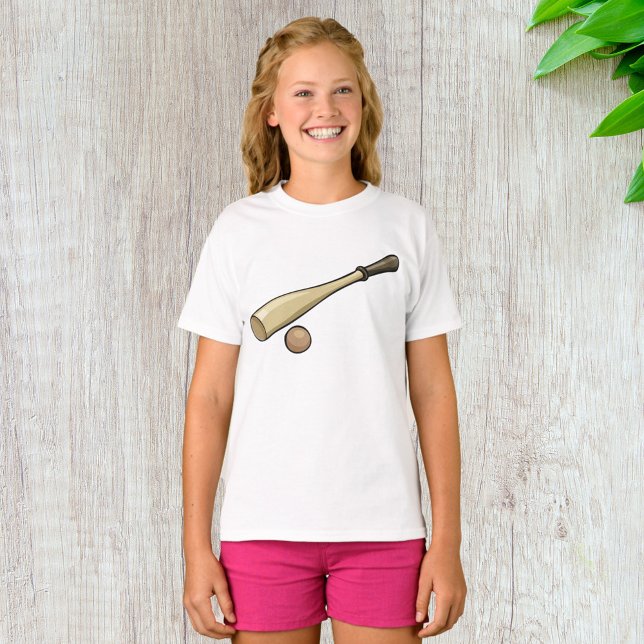 Camiseta Bate de béisbol de madera (Subido por el creador)