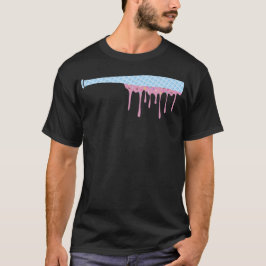 Camiseta Bate de béisbol goteo para nichos de hielo