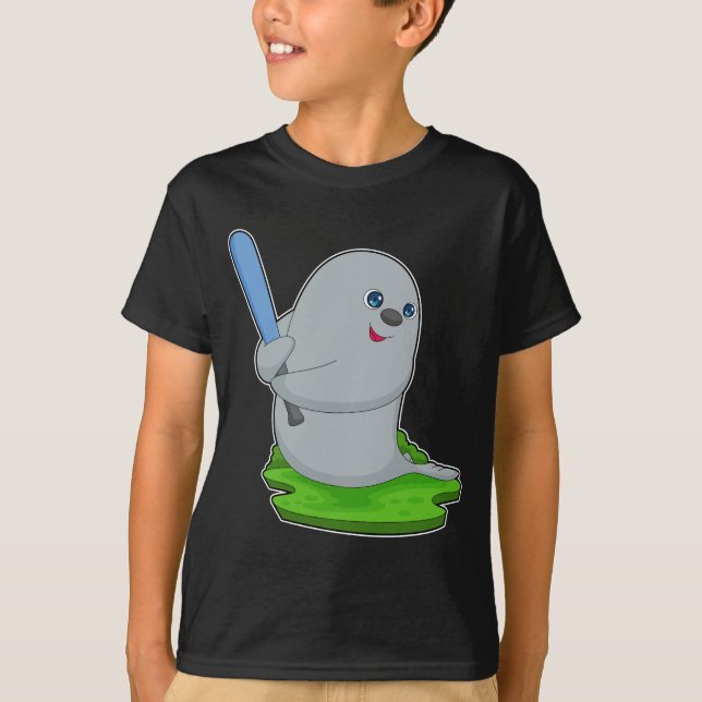 Camiseta Bate de béisbol marino (Anverso)