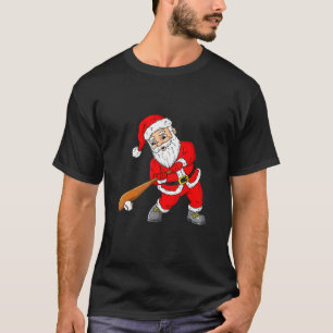 Camiseta Bate De Béisbol Pjs Para Hombres Xmas Pajamas Adul