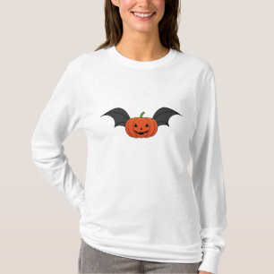 Camiseta Bate de calabaza de Halloween