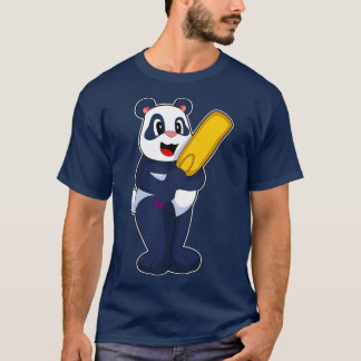 Camiseta Bate de cricket de Panda