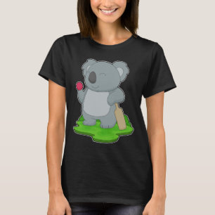 Camiseta Bate de críquet de Koala