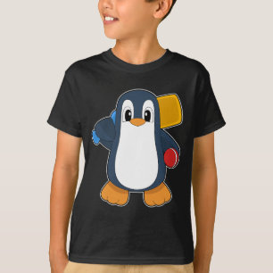 Camiseta Bate de críquet de pingüino