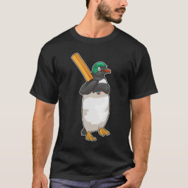 Camiseta Bate de críquet de pingüino
