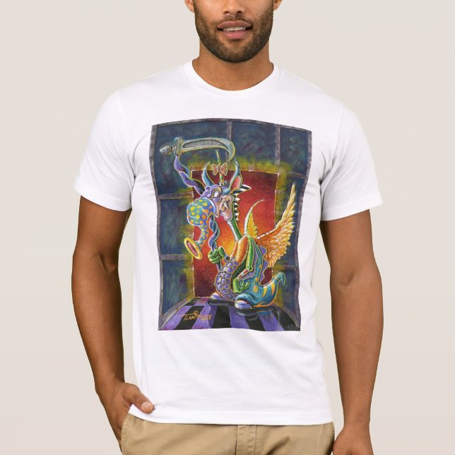 Camiseta Bate el infierno Outta yo (Anverso)