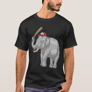 Camiseta Bate elefante de béisbol