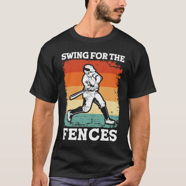 Camiseta batear para la cerca Receptor de béisbol (Anverso)
