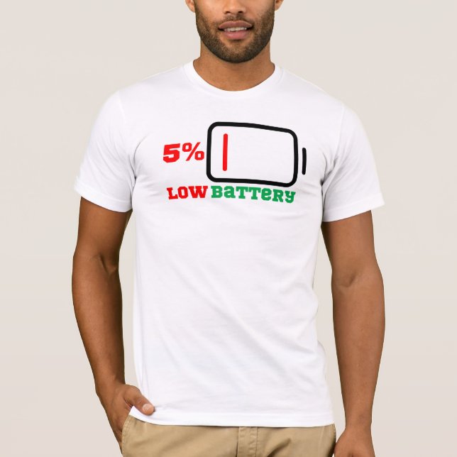 Camiseta Batería baja 5% (Anverso)