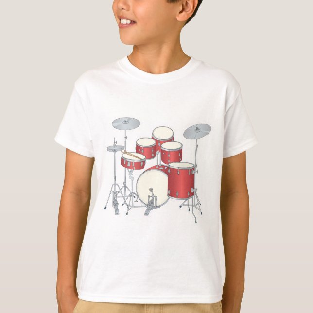 Camiseta batería completa (Anverso)