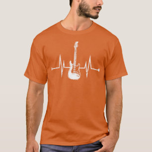 Camiseta Batería de instrumentos musicales de latido