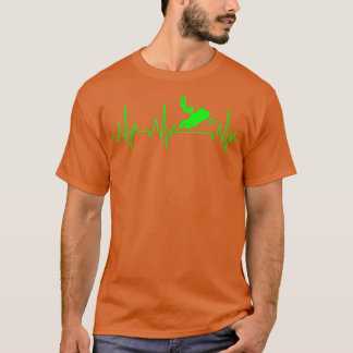 Camiseta Batería de moto Snowmobile Sledge Snow Motorcycle