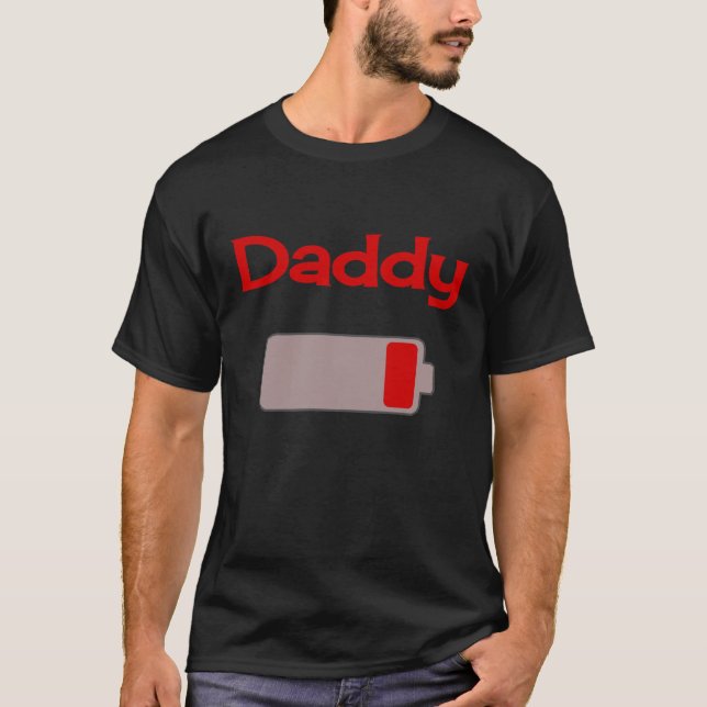 Camiseta Batería de papi (Anverso)