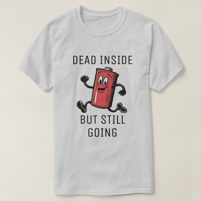 Camiseta Batería divertida en marcha (Diseño del anverso)