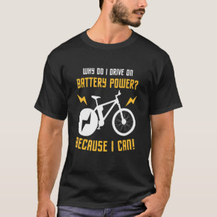 Camiseta Batería eléctrica de la batería de la bicicleta E 