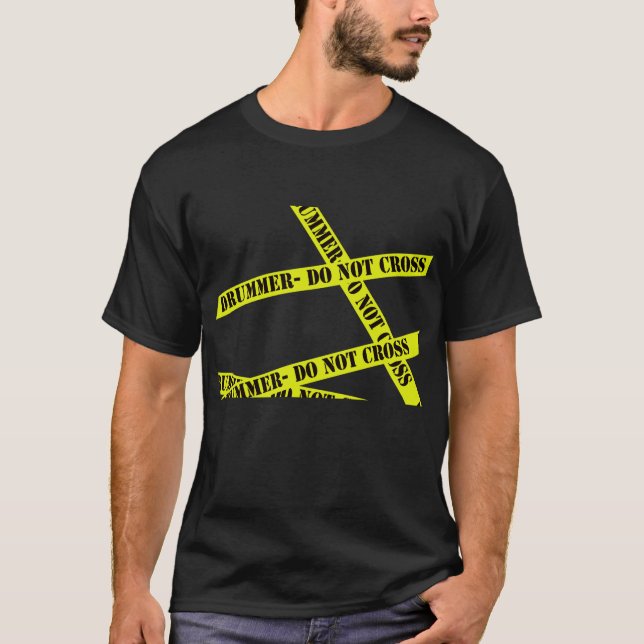 Camiseta Batería-no cruce (Anverso)