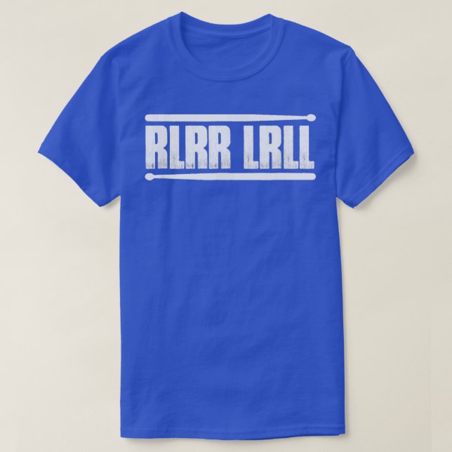 Camiseta Batería Paradiddle (Diseño del anverso)