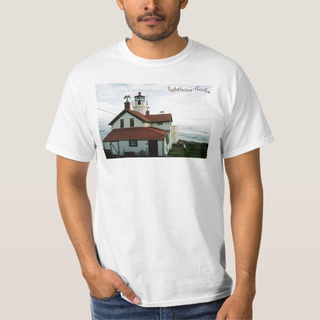 Camiseta Batería pinta. Faro (Anverso)