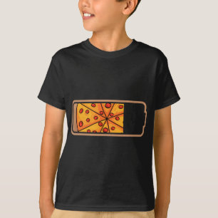 Camiseta Batería Pizza Power Slice Pizzeria Pizzaiolo Itali