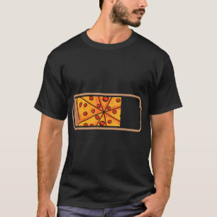 Camiseta Batería Pizza Power Slice Pizzeria Pizzaiolo Itali