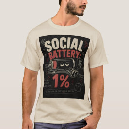 Camiseta Batería Social: 1%