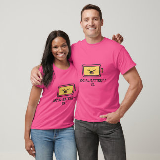 Camiseta Batería social divertida 1% Personalizado