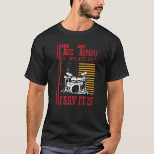 Camiseta Batería Tempo Baterista