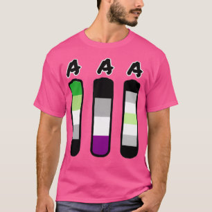Camiseta Baterías aromáticas asexuales AAA
