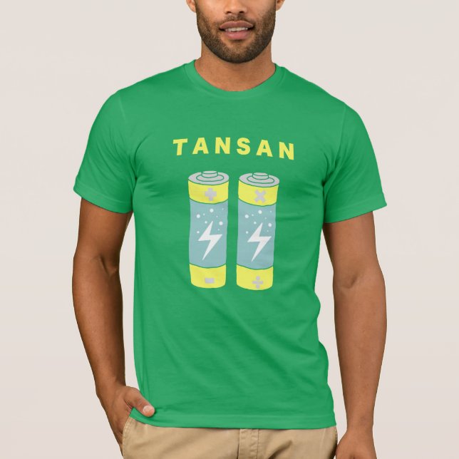 Camiseta Baterías TANSAN (Anverso)