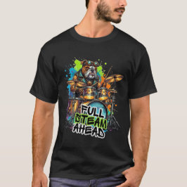 Camiseta Baterista - ¡A Toda Máquina!