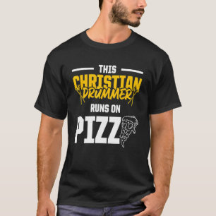 Camiseta Baterista Cristiano Iglesia Alabanza Tocador de Ba