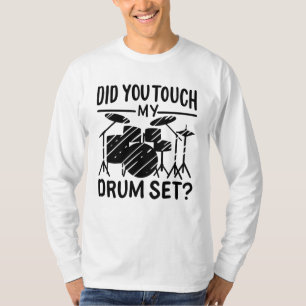 Camiseta Baterista - Mi Conjunto de Batería
