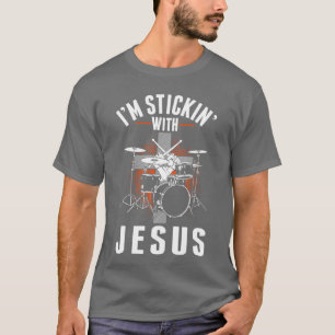 Camiseta Baterista Músico Religioso Tambor Amigo Cristiano