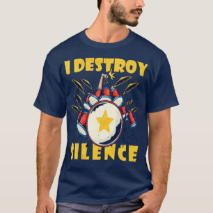 Camiseta Baterista Percusionista Batería Percusión Músico I