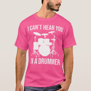 Camiseta Baterista Vintage Drumset Divertidos Bateristas Ba