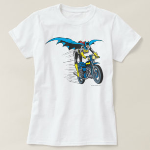 Camiseta Batgirl sobre Batcycle