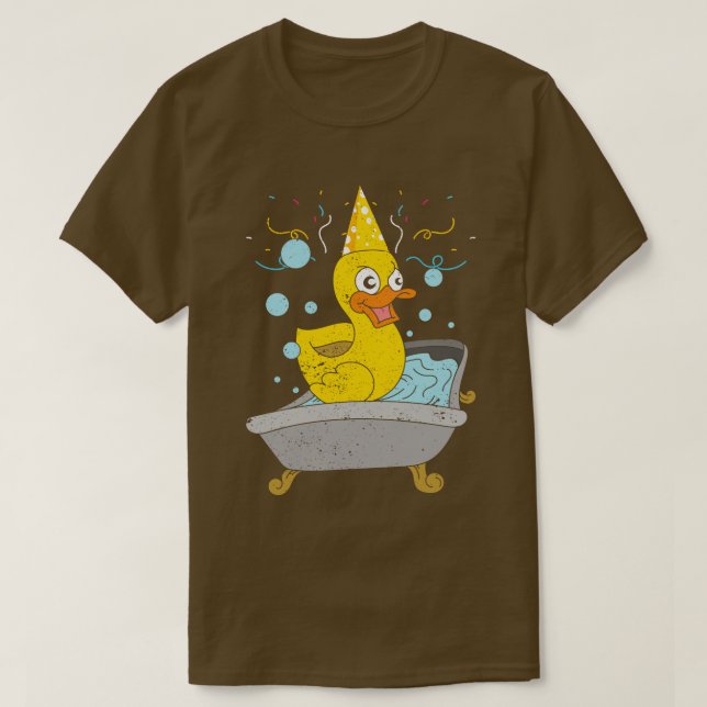 Camiseta Bath Duck Lover Duckday Party Bath Toy R (Diseño del anverso)