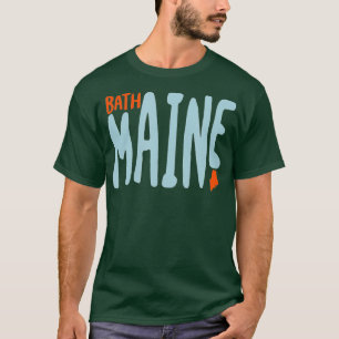 Camiseta Bath Maine ME Maine Souvenir