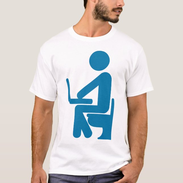 Camiseta Bathroom Blogger Shirt (Anverso)