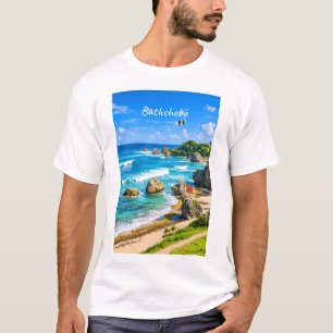 Camiseta Bathsheba, Barbados - Costa de Playa Tropical